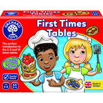 Joc educativ Tabla inmultirii pentru incepatori FIRST TIMES TABLES, Orchard Toys, 8-9 ani +, Orchard Toys