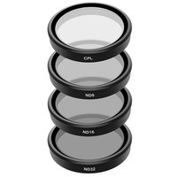 TELESIN Filter set CPL/ND8/ND16/ND32 pentru DJI Action 3 / 4