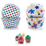 Set 100 forme briose Fiesta hartie, 7.5 cm