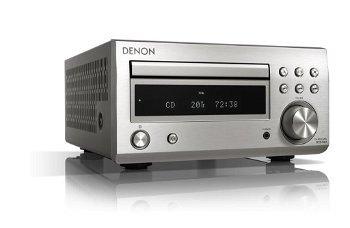 Denon RCDM41DAB Hi-Fi Receiver with CD and Bluetooth - Premium Silver