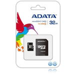 Card memorie ADATA Micro SDHC 32GB Clasa 4 + Card Reader OTG USB