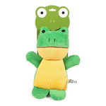 Jucarie de plus pentru caini Frog, Gloria, 20 cm, poliester, Gloria