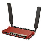 Router, MikroTik, L009UiGS-2HaxD-IN, 2,4 GHz, PoE