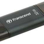 Memorie USB Transcend JetDrive Go 300 32GB USB 3.0 Lightning Black