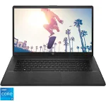 Laptop 17-cn0029nq 17.3 inch FHD Intel Core i5-1135G7 8GB DDR4 512GB SSD Jet Black, HP