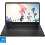 Laptop 17-cn0029nq 17.3 inch FHD Intel Core i5-1135G7 8GB DDR4 512GB SSD Jet Black, HP