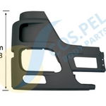 40594394cosp corner bumper rh - cospel, COSPEL