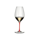Pahar pentru vin, din cristal Fatto A Mano Performance Riesling Rosu, 623 ml, Riedel