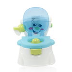 Olita educationala 3 in 1 Little Mom Smiley Potty Blue, Little Mom