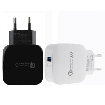 Incarcator rapid 3.0 USB pentru iPhone Samsung QC3.0, incarcator calatorie UE, Neer
