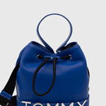 Tommy Jeans Geantă Tjw Bold Bucket Bag AW0AW15430 Ultra Blue C66