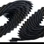 Cablu HDMI Ethernet HAMA 205009, 10m, 4K, placat aur, negru