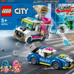 LEGO City Police Înghețată Van Chase (60314), LEGO