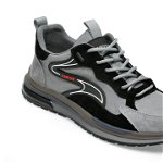 Pantofi sport GRYXX gri, X600026, din material textil si piele intoarsa, GRYXX