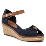 Espadrile Tommy Hilfiger Elba 40D FW0FW00906 Negru, Tommy Hilfiger