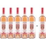 Vin rose demidulce Averesti Herb Busuioaca de Bohotin, 0.75L, 5+1 sticle