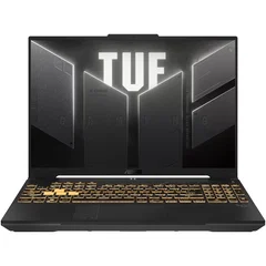 Laptop Gaming ASUS TUF F16 FX607JV cu procesor Intel® Core™ i7-13650HX pana la 4.90 GHz, 16", Full HD+, IPS, 165Hz, 16GB, 512GB SSD, NVIDIA® GeForce RTX™ 4060 8GB GDDR6 TGP 130W, No OS, Jaeger Gray