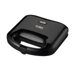 Sandwich Maker Zilan ZLN-0829N, Putere 750W, Placa de tip grill, Antiaderenta, indicator luminos, Negru, 