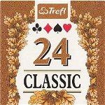 Carti de joc - Carti de joc - Frunze 24 Classic, Maro, alb, 3 ani+