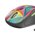 Mouse wireless Trust Yvi FX, Multicolor