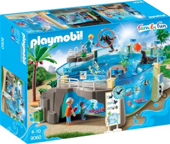 Set figurine Playmobil Family Fun - Acvariu (9060)