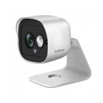 Camera de supraveghere Wireless Sricam SriHome, 3 MP, Full HD, 1296 p, raza actiune 120 m, senzor miscare, Alb, SriHome