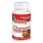 Magneziu 375mg 30 tab. Adams Supplements, 