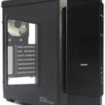 Carcasa Zalman Z12 Plus, ATX Middle Tower, fara sursa, Negru