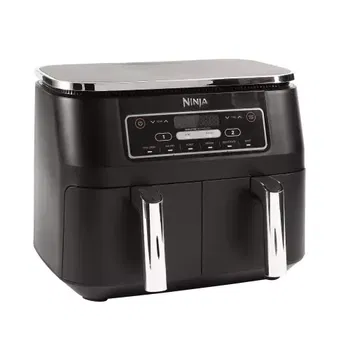 Friteuza cu aer cald NINJA AF300EU, 7.6l, 2400W, negru-argintiu
