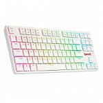 Redragon Anubis RGB White Mechanical Keyboard Brown Switch