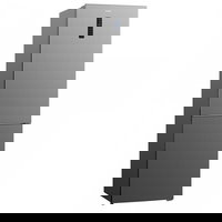 Combine frigorifice Samus SCX486NFE, 347 L, Full No Frost, Clasa energetica E, Termostat electronic, 3 sertare la congelator, H 195 cm, Inox/ Argintiu