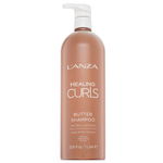 L’ANZA Healing Curls Butter Shampoo sampon hranitor pentru păr ondulat si cret 1000 ml, L’ANZA