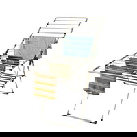 Uscator rufe ZILAN BIANCO fabricat din plastic cu cadru metalic, suprafata utilizabila 18 m - Default Title, Zave.ro