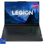 Laptop Lenovo Gaming 16'' Legion Pro 7 16IRX9H, WQXGA IPS 240Hz G-Sync, Procesor Intel® Core™ i9 14900HX (36M Cache, up to 5.80 GHz), 32GB DDR5, 1TB SSD, GeForce RTX 4090 16GB, No OS, Eclipse Black, 3Yr Onsite Premium Care, Lenovo