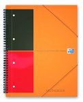 Caiet de birou cu spira Oxford Meetingbook, Coperta PP, Dictando, 80 file, A4+