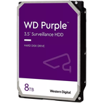 HDD Video Surveillance WD Purple 8TB CMR, 3.5'', 256MB, 5640 RPM, SATA, TBW: 180, Western Digital
