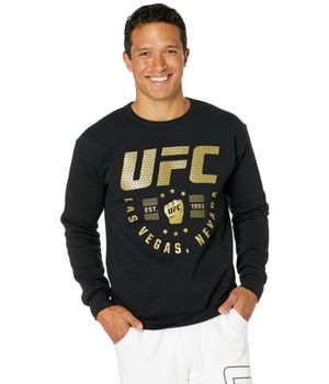 Imbracaminte Barbati UFC We Are All Fighters Crew Black, UFC