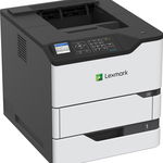 Imprimanta laser mono Lexmark MS821dn Dimensiune: A4 Viteza:52 ppm Rezolutie:1200x1200 dpiProcesor:1 GHz