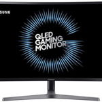 Monitor curbat LED VA SAMSUNG LC32HG70QQUXEN, 32", QHD, 144Hz, HDR, FreeSync 2, negru