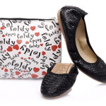 Pantofi pliabili cu geanta Foldy, Foldy Black - Foldy, Negru, Foldy
