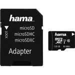 Card de memorie HAMA 124160, microSDXC, 128GB, 80MB/s, clasa 10/U1/V10, UHS-I, adaptor