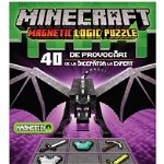 Joc de logica magnetic - Minecraft Magnetic Logic Puzzle (RO) | Thinkfun, Thinkfun