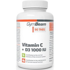 Vitamin C + D3 1000 IU GymBeam