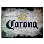 Tablou poster logo bere Corona - Material produs:: Tablou canvas pe panza CU RAMA, Dimensiunea:: 80x120 cm, 