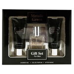 
Set Mike Metallic Green pentru Barbati, Gel de Dus 45 ml, Apa de Parfum 20 ml si Lotiune dupa Ras 45 ml
