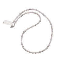 Colier cristale naturale mix berile sfere 3-4mm, StoneMania Bijou