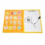 Carte Educativa cu Tabla si Caractere Magnetice din Lemn Montessori, Nurio