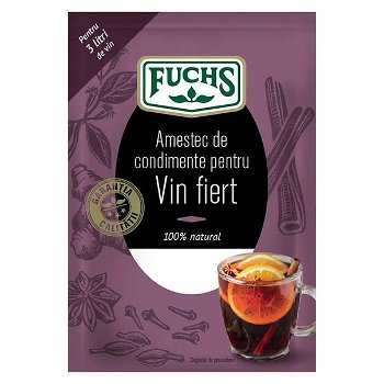 Mix condimente pentru vin fiert Fuchs, 15 g
