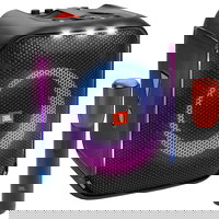 Boxa portabila JBL Partybox Encore, 100W, Bluetooth, 10H, Light show, IPX4, Microfon wireless, Negru