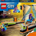 LEGO® City - Provocarea de cascadorii cu motociclete 60340, 154 piese, Lego